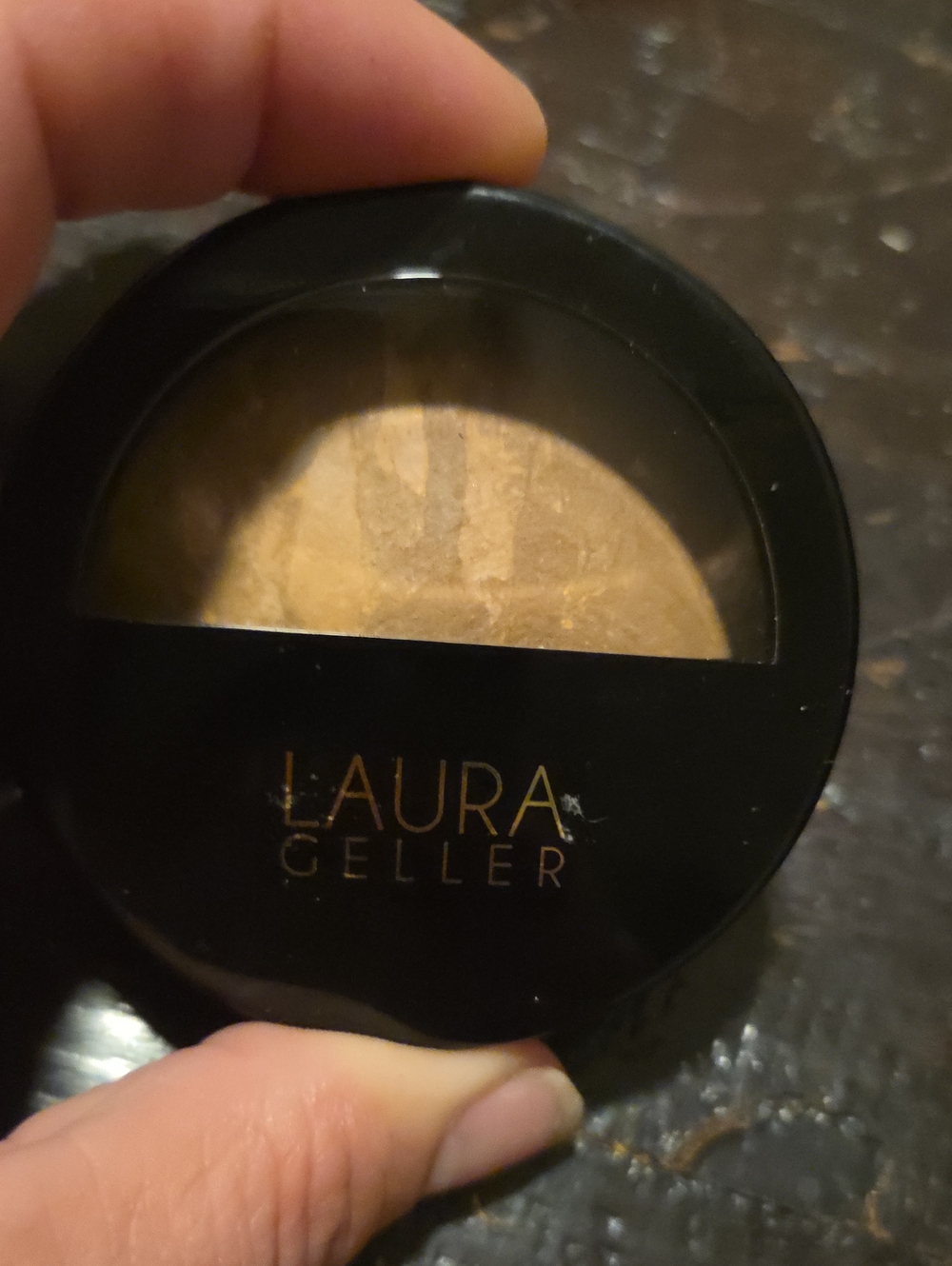 Laura Geller Radiant Baked Highlighter in Tan New W/o Bx